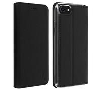 Akashi Étui avec porte-carte et support pour iPhone 7 / 8 / SE 2020 - Noir