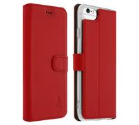 Akashi Etui Portefeuille iPhone SE 2022, 2020 et 8, 7, 6S, 6 Cuir Véritable