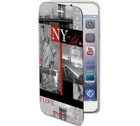 Akashi Housse Flip New York pour Apple iPhone 7 et 8