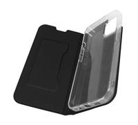 Akashi Étui folio pour iPhone 13 avec porte‑carte et support vidéo – Noir