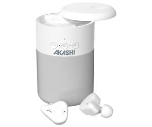 Akashi Kanzen Casque Sans fil Ecouteurs Appels/Musique Bluetooth Blanc
