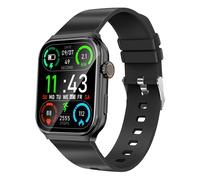Akashi Montre Connectée Bluetooth Suivi Sport Appels mains libres Noir