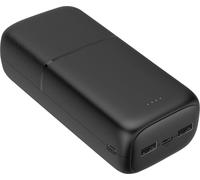 Akashi, Powerbank 30000mAh 2xUSB 1xUSB-C 18W compact, Schwarz