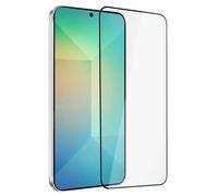 Akashi - Protection D'écran Pour Téléphone Portable - Protection Totale - Verre - Couleur De Cadre Noir - Pour Samsung Galaxy S25