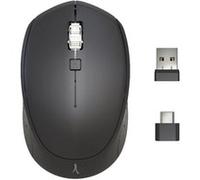 Akashi Souris sans fil pour Macbook – Adaptateurs USB-C et USB – Noir