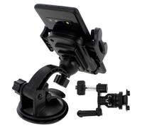 Akashi Support voiture Altadif ALTCAR3IN1BLK 3-en-1 pour smartphone 6,9" Noir