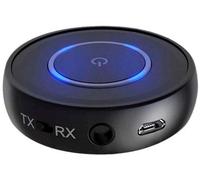 AKASHI® TECHNOLOGY - Transmetteur Bluetooth 5.0 2-en-1 Récepteur et Émetteur Adaptateur Bluetooth Sans Fil Jack 3,5mm APTX Faible Latence pour Casque TV PC Ordinateur Tablette Enceinte Voiture