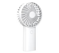 Ventilateur Portable 2 en 1 Batterie 4000mAh Charge USB-C Torche Akashi Blanc