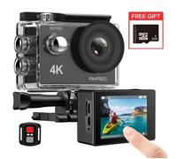 AKASO Caméra Sport EK7000 Ultra HD 4K WIFI Sports Action Caméra V3 Caméscope Étanche DV 20MP Noir Avec 32G Carte