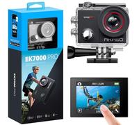 Caméra Sport AKASO EK7000 PRO SE 4K30FPS 20MP Ecran LCD Tactile 170° Angle Réglable Caméra Sportive étanche 40M Noir Noir G