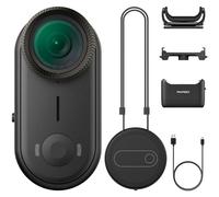 AKASO Mini Action Cam 4K30FPS Caméra corporelle 64 Go Portable Vlogging avec 3 m d'étanchéité 360 Minutes d'enregistrement Caméra POV pour Sport, vlog, Animal Domestique (Keychain3)