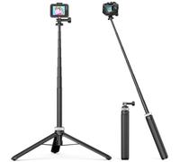 AKASO Perche à Selfie Extensible Jusqu'à 160 CM Compatible avec AKASO EK7000/EK7000 Pro/Brave 4 Pro/Brave 7 Le/Brave 7/Brave 8/V50X/V50 Pro/V50 Elite & Autres Marques