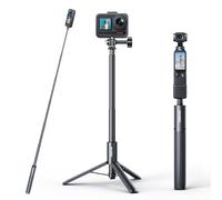 AKASO Perche à Selfie Invisible et Trépied 120cm (47.2") pour Caméra Sport
