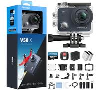 AKASO V50 X Caméra Sport avec Carte 128 Go, 20MP Action Camera 4K Étanche