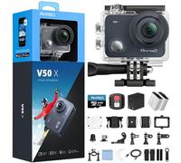 AKASO V50 X Caméra Sport avec Carte 64 Go, Action Cam 4K30FPS Stabilisateur