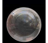 Akatsukiqi Diamètre 150mm PMMA Loupe à lentilles optiques acryliques Lentilles filetées de lentilles de fresnel rond Longueur de l'objectif 55 70 100 140 200 mm (Couleur : 150mm, Taille : 140mm)