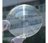 Akatsukiqi Lentille de Fresnel 350mm Grande Longueur focale Optique PMMA 185mm 450MM 900mm concentrateur Solaire Grande loupe en Plastique 1pc (Diameter : 350mm, Focal Length : 185mm)