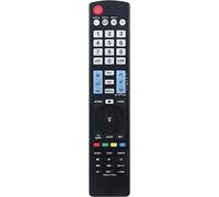 AKB74115502 Télécommande de remplacement pour LGTV 32LD465 32LD420 32LG50 22LG30 26LS3500 26LV2500 26LT640HABG 32LF630V 32LC45-ZA 32LC55-ZA 32LD558 32LE4500-ZA 193050-ZA 22LD355ARUB 22LK330AEUQ 26300C