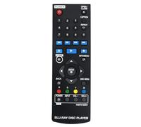 AKB75135401 Télécommande de rechange pour lecteur de disques Blu-ray LG 4K UBK80 UP870 UP875 BP255 BP350 BP255-N BP350-N BP340 BPM25 BP135 BP145 BP145N BP155 BP155N BP165 BP165N BP240 BP240N BP250 BP255N P300