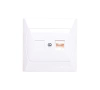 Ospel GPK-1A/F/00 Prise de courant Blanc IP20 82 mm 31 mm 82 mm 42 g