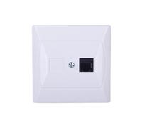 AKCENT Prise d'ordinateur simple RJ45 cat.5e MMC blanc GPK-1A/K/00