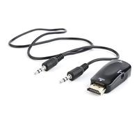 Cablexpert - Convertisseur vidéo - HDMI - VGA - noir Noir G