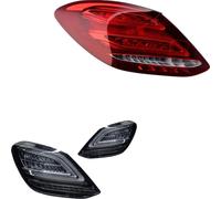AKD Feu arrière, matériau PP durable, feux stop et clignotants à LED, Pour 15-18 noir