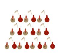 akddaf 1/2/4/6/8/10 paires de plaquettes frein for scooter électrique, Convient for à disque vélo VTT en résine KuGoo, G2 Pro BB8 plaquettes de frein de scooter(10pair resin)