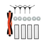 akddaf Brosse latérale Principale de Filtre, Compatible with Xiaomi, aspirateur Robot S20 + S10 Plus B108GL B105 B108CN B113CN brosses d'aspirateur et Filtre(15PCS Set)