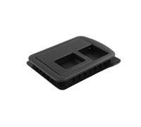 akddaf Rear Trunk Handle Cover,Fit For A3 A4 B6 B7 B8 S4 A5 S5 A6 C6,Fit For VW/Phaeton 8E5 863 627 Liner Cargo Boot Carpet poignée d'espace de chargement du coffre arrière