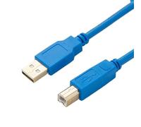 AKDDNZX Câble de programmation USB-DOP compatible avec écran tactile HMI série DOP DOP-107BV 103BQ, panneau A/B vers ligne de téléchargement d'ordinateur(Gold-plated Type,2m)