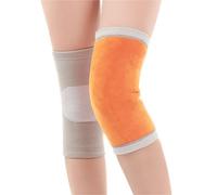 AKDJGFP Attelle Genou Genouillères épaisses doublées de polaire for hommes et femmes, protection chaude contre le froid en hiver(Color 1,L)