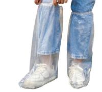 AKDJGFP Surchaussures Impermeables Couvre-chaussures de pluie jetables, imperméables, antidérapants, épais, résistants à l'usure, long tube