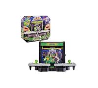 Akedo Battle Arena des Tortues Ninja Jouet de scène de Bataille, 2 Modes de Jeu, avec Sons de Combat, 2 poupées Guerriers pour Jouer + 1 Accessoire, 4 modèles différents, célèbre (AKT01000)