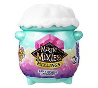 Akedo Coffret 2 Figurines Magic Mixies Mixlings - Chaudron « Tapote et découvre », Baguette aux pouvoirs Magiques, Collection « Libère des pouvoirs Magiques ! », pour Les Enfants à partir de 5 Ans