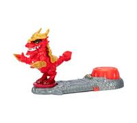 AKEDO Légendes Ninja Bosses, Scorched Claw, Figurine de Combattant de 7,6 cm avec Attaque Coup de Queue à 360° et Attaque Griffe, Armure Double Coup Qui s’enlève Toute Seule