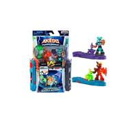 Akedo Légendes Powerstorm Coffret Duel 2 Combattants Miniatures et 2 manettes de Combat Burndown VS Shred Head
