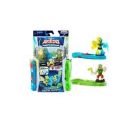 Akedo Légendes Powerstorm Coffret Duel 2 Combattants Miniatures et 2 manettes de Combat Shortout VS Sandtrap