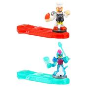 Akedo- Légendes Powerstorm Coffret Duel 2 Figurines Miniatures de Combattants et 2 manettes de Combat Prêt À l'attaque Split Strike, 15170, Multicolore