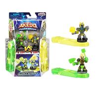Akedo- Légendes Powerstorm Coffret Duel 2 Figurines Miniatures de Combattants et 2 manettes de Combat Prêt À l'attaque Split Strike, 15171, Multicolore