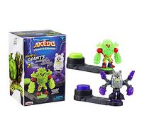 Akedo-Légendes Powerstorm Coffret Duel Contenant 2 Figurines de Guerriers géants Tremor Fist Tailwhip vs Bucktooth avec Armure Coup Double et 2 manettes avec Bouton, 15165