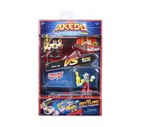 Akedo Meilleurs Guerriers des Jeux d’Arcade Coffret Duel - Non Chuckles K/Out, 14257, À partir de 6 ans, 2 FIGURINES 1 MANUEL D’UTILISATION 2 Contrôleur de bataille