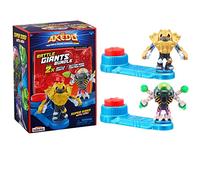 Akedo Meilleurs Guerriers des Jeux d’Arcade Combat de géants Figurines Miniatures de Combattants À Vos Marques, prêts, combattez, 15152, Drillborg Vs Alphawolf À partir de 6 ans