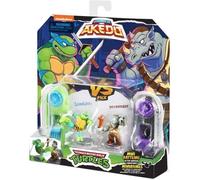 Légendes d’Akedo Tortues Ninja. Coffret duel Combattants miniatures, petit