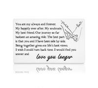 akeke Carte d'anniversaire pour lui, mari, mari, mari - Carte gravée « I Love You » - Notes d'amour pour mari - Cadeau de relation longue distance pour petit ami, lui Han2