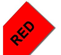 Aken 6/9/12mm SS12KW Label Tape Compatible pour Epson Label nous-mêmes Lw400 LK4WBouches LC-4WBN LC 4WBN9 SS12KW 9mm Cartouche LW-300 - Type Black on Red-24mm