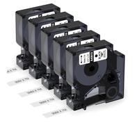 Aken Compatible avec Dymo D1 9mm x 7m 40913 étiquettes pour LabelManager 160 210D 420P 250 260P 280, Compatible avec Dymo D1 Ruban 40913 S0720680 Noir sur Blanc