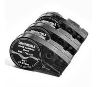 Aken Lot de 3 rubans d'étiquettes compatibles avec M21-750-427, 19,05 mm de large, en vinyle auto-laminé, compatible avec BMP21PLUS, BMP21LAB, BMP21