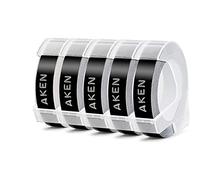 Aken Ruban 3D Omega Compatible avec étiqueteuse Dymo Omega 9mm S0898130