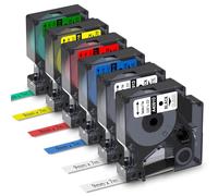 Aken Ruban Compatible avec Dymo D1 9mm pour Dymo Labelmanager 160 280 360